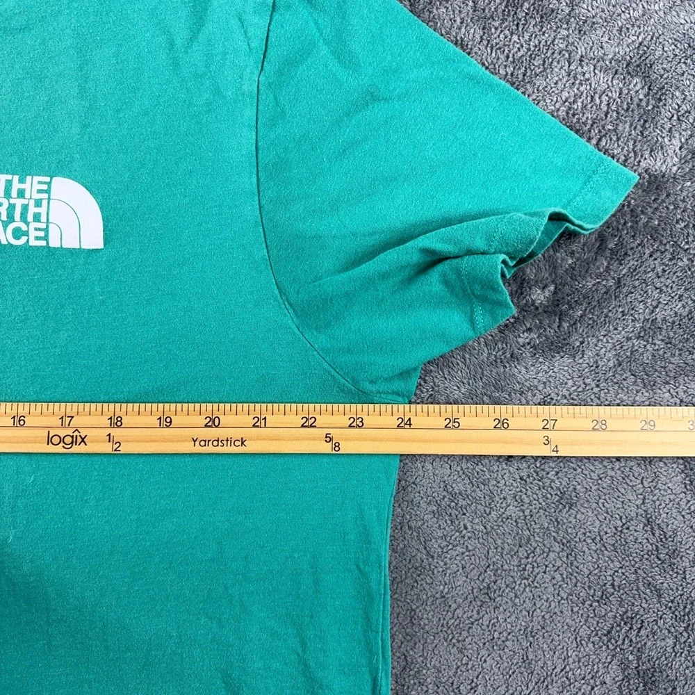 The North Face Mens XL Green Never Stop Exploring Graphic T-Shirt‎ Short Sleeve